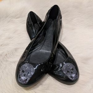 Alexander McQueen Skull Flats